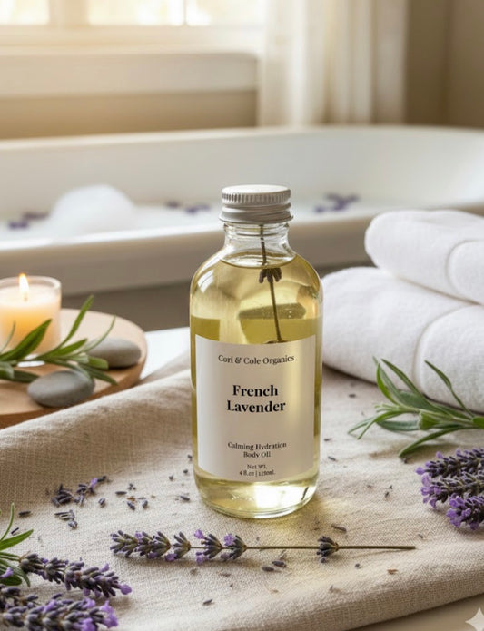 French Lavender Calming Hydration Body Oil