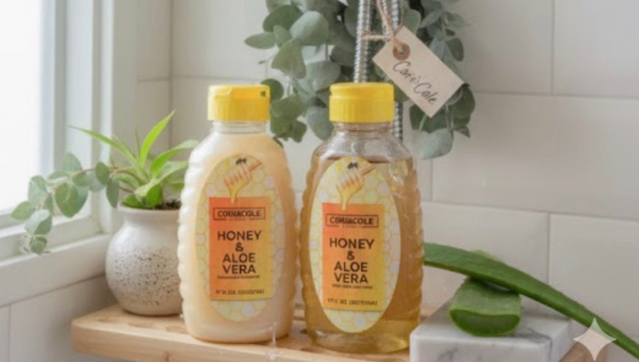 Honey & Aloe Vera Shampoo & Conditioner Set